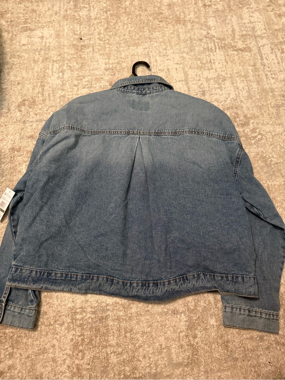 Jessica Simpson Light Blue Denim Jean Jacket size XL-NWT - Picture 2 of 5